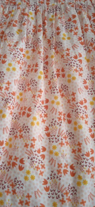 Vestido Okaidi niña estampado floral