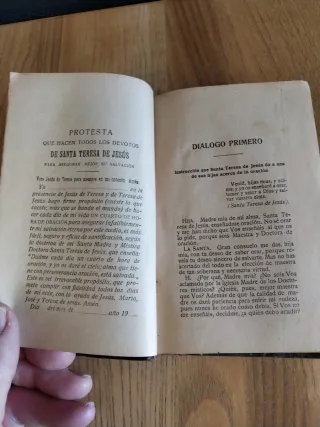 Libro de lectura EL CUARTO DE HORA DE ORACIÓN 1922