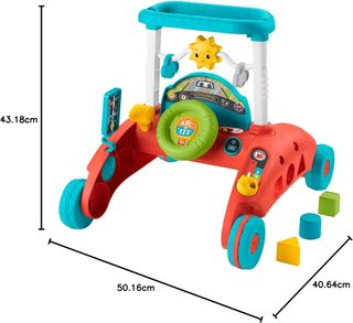 - Fisher-Price Andador 2 caras Correpasillos con