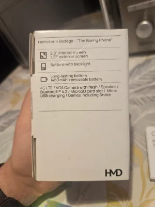 Teléfono Boring Heineken x Bodega