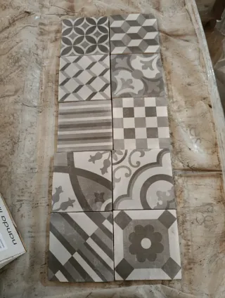 Azulejos decorativos 172m2  15x15