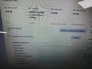 Lenovo G50-80 Portátil Negro/Plateado