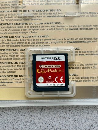 Profesor Layton y la Caja de Pandora Nintendo DS 🇪🇸