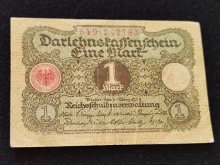 Billete 1 Marco Alemania 1920