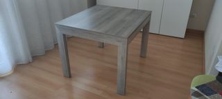 Mesa de comedor madera gris/Marrón