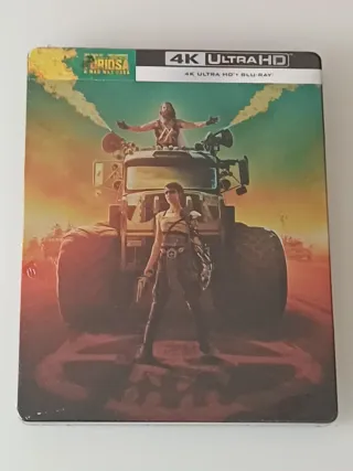 NUEVO 4K STEELBOOK Furiosa Mad Max Saga UHD BLURAY