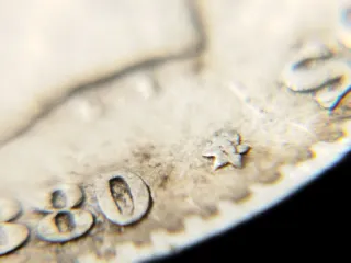 Moneda Plata 50 céntimos 1880 *8*0 Alfonso XII