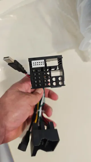 XTRONS Cavo di prolunga ISO 4O Pin Quadlock a 52 p