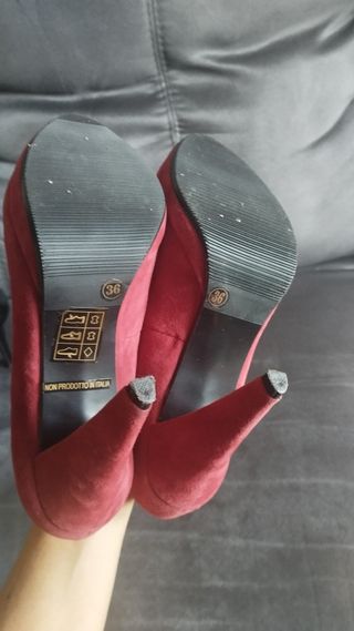 Zapatos tacón n36