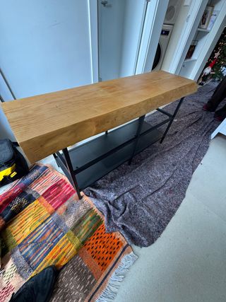 Aparador madera y metal