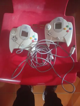Lote 2 mandos Sega Dreamcast