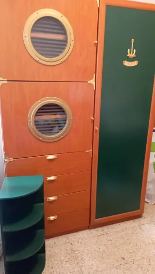 Mueble juvenil estilo náutico