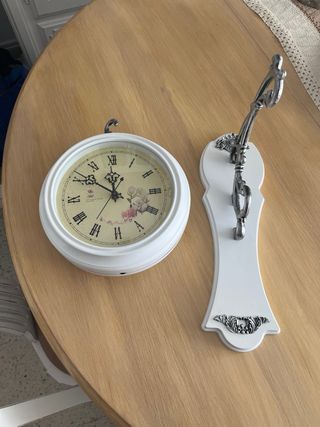 Reloj de pared doble cara