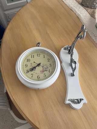 Reloj de pared doble cara