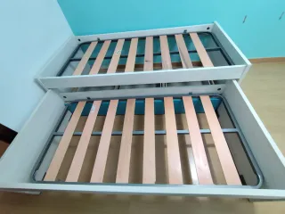 Cama nido 90cm con cama extra y cajones