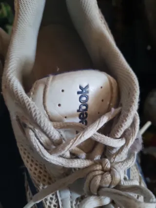 Zapatillas Running Reebok Blancas y Azules