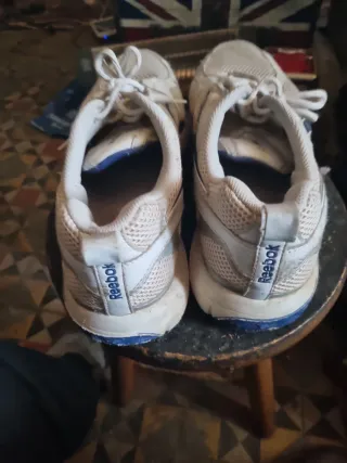 Zapatillas Running Reebok Blancas y Azules