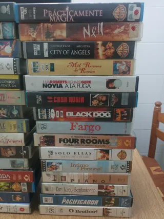 Lote 31 Películas VHS Comedia Drama Romance