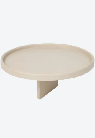 Bandeja para sofá redonda