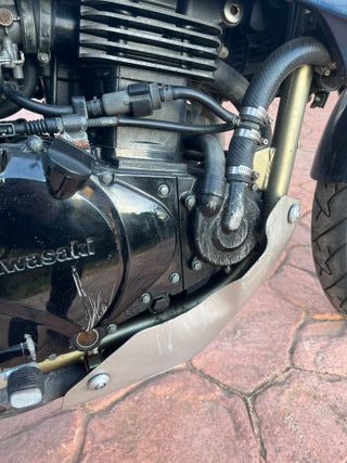 Kawasaki KLE500 2007 Azul