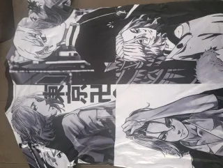 Camiseta Adidas Japón Anime Talla S