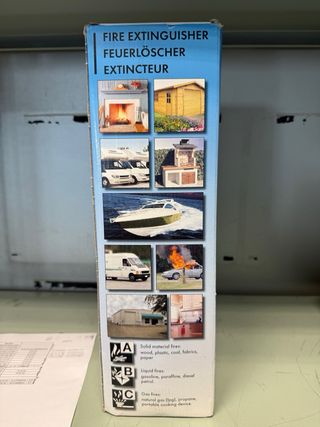 Extintor de Aluminio Rojo