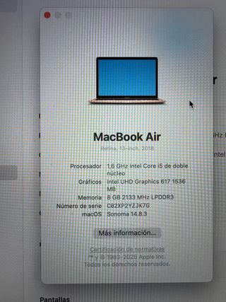 MacBook Air 13 2018 Oro Rosa