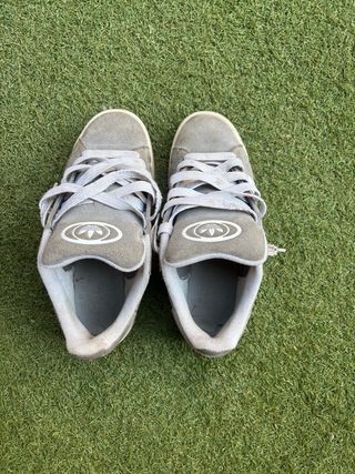 Adidas Campus Grises Originales Talla 38.5