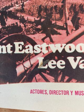 Póster original El Bueno, el Feo y el Malo 1978