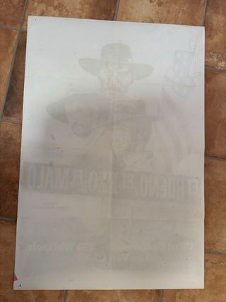 Póster original El Bueno, el Feo y el Malo 1978