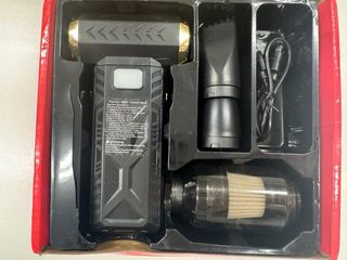 Soplador Turbo Negro y Dorado