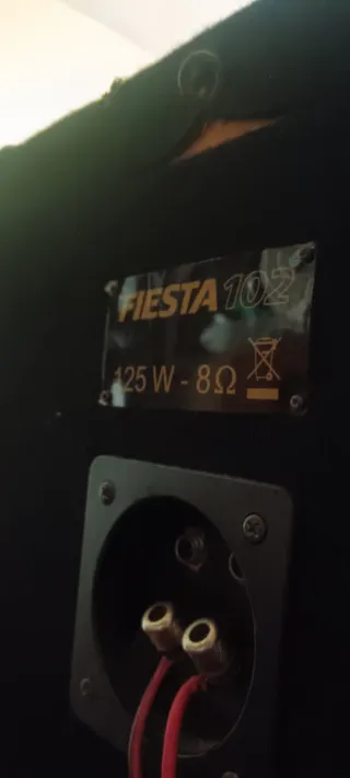 4 Altavoces y  amplificador