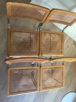 4 Sillas Cesca para restaurar