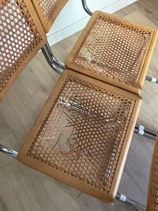 4 Sillas Cesca para restaurar