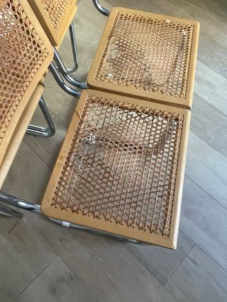 4 Sillas Cesca para restaurar