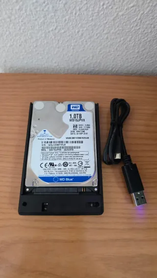 Disco Duro Externo HDD 1TB WD