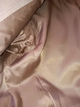 Chaqueta de traje color berengena