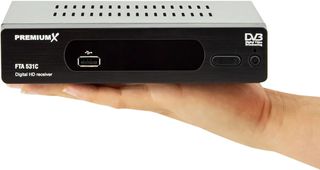 PremiumX Receptor de cable DVB-C FTA 531C Digital