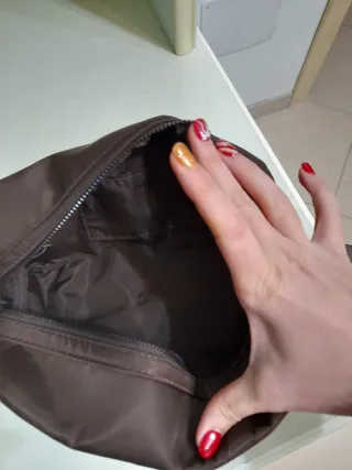 Pochette marrone nuova