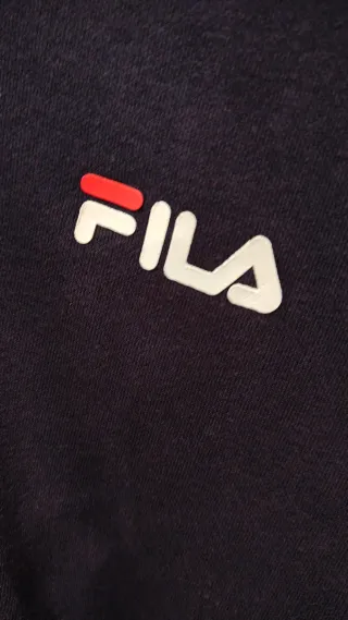 Sudadera Fila con Capucha y Cremallera