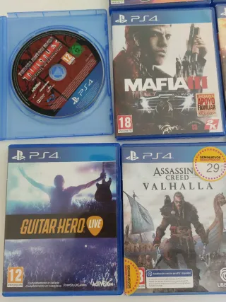 Lote juegos ps4