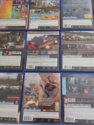 Lote juegos ps4