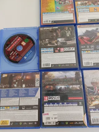 Lote juegos ps4
