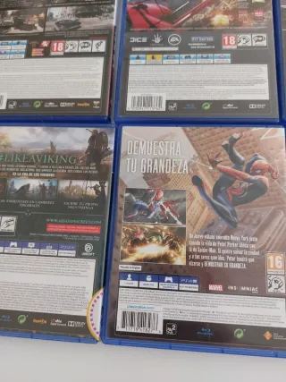 Lote juegos ps4