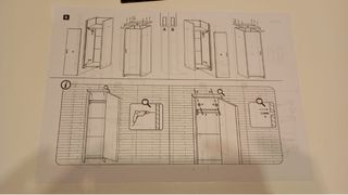 Muebles de resina Negrari blancos 4 muebles blanco