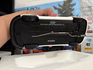 Subaru Impreza WRC Rally BLANCO 1:18 OTTO OT1037