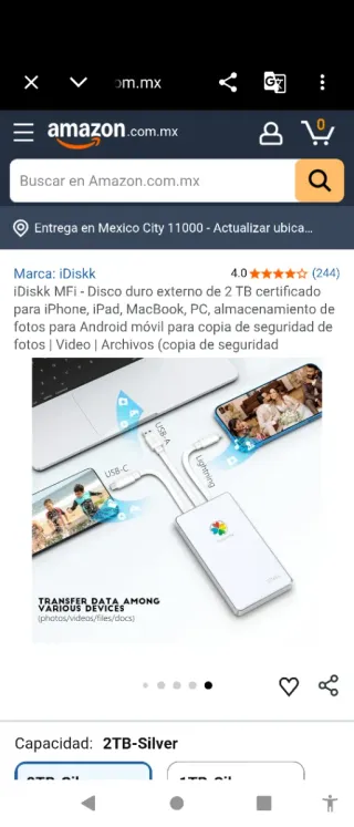 Disco Duro iDisk 4TB