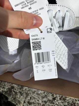 Adidas Samba LT Cloud White