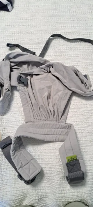 Mochila Bliss portabebés Boba gris