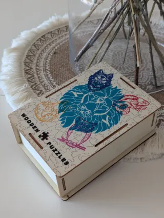 Puzzle Madera Faraón Egipcio